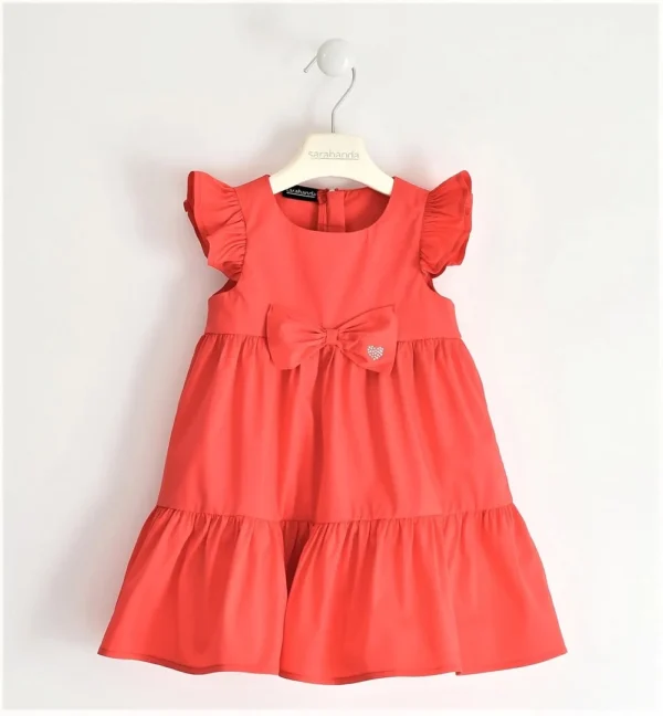 Vestido fresco coral