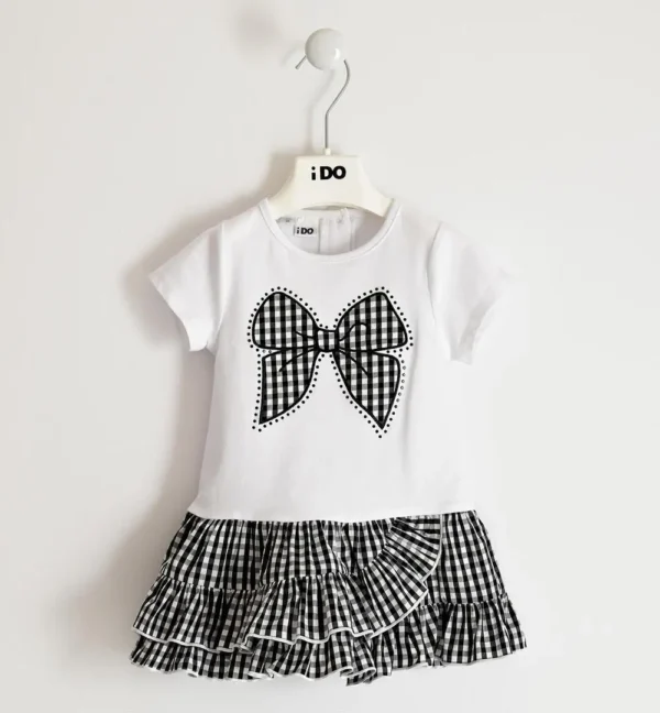 Vestido punto bebe niña
