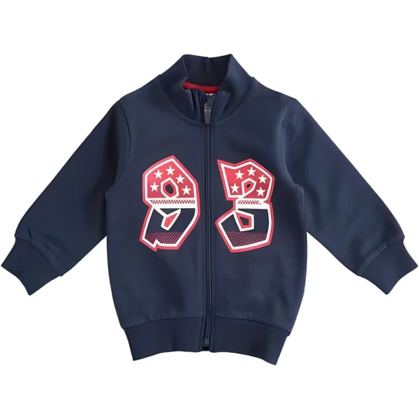 Sudadera niño con cremallera