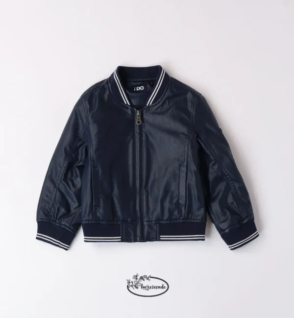 Chaqueta ecopiel bebe niño