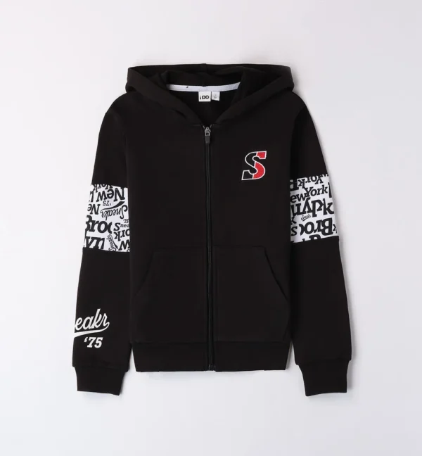 Sudadera negra chico