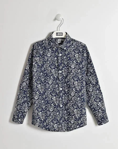 camisa floral chico adolescente