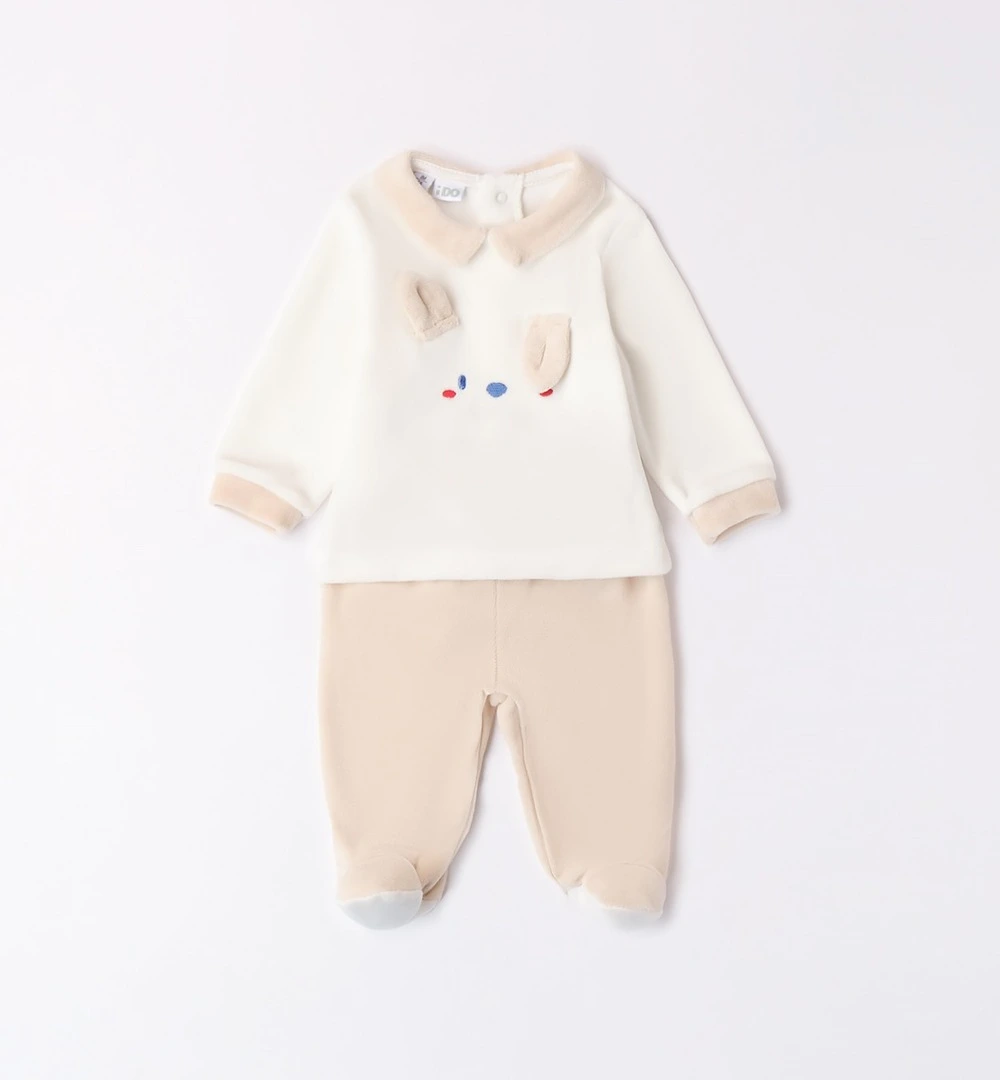 Pelele chenilla unisex bebé invierno 1 Pelele chenilla unisex bebé