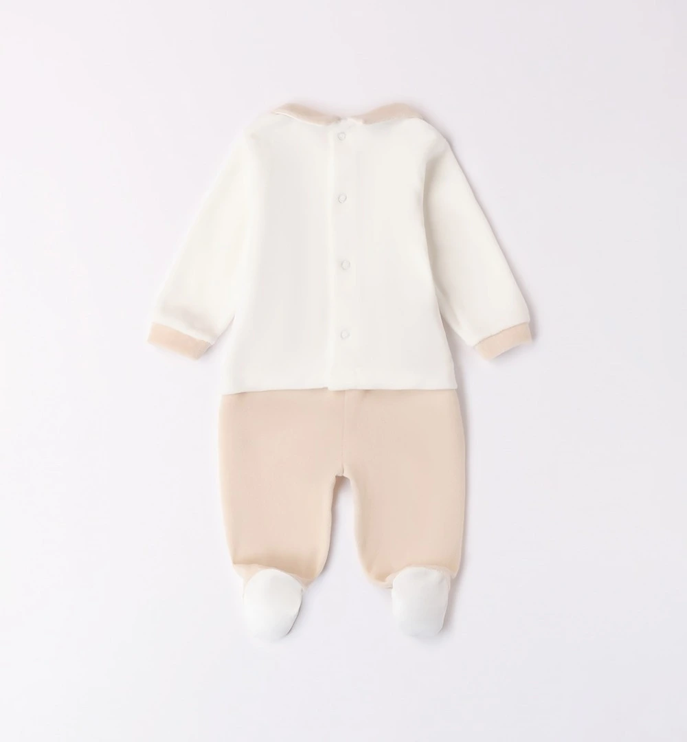Pelele chenilla unisex bebé invierno 4 Pelele chenilla unisex bebé