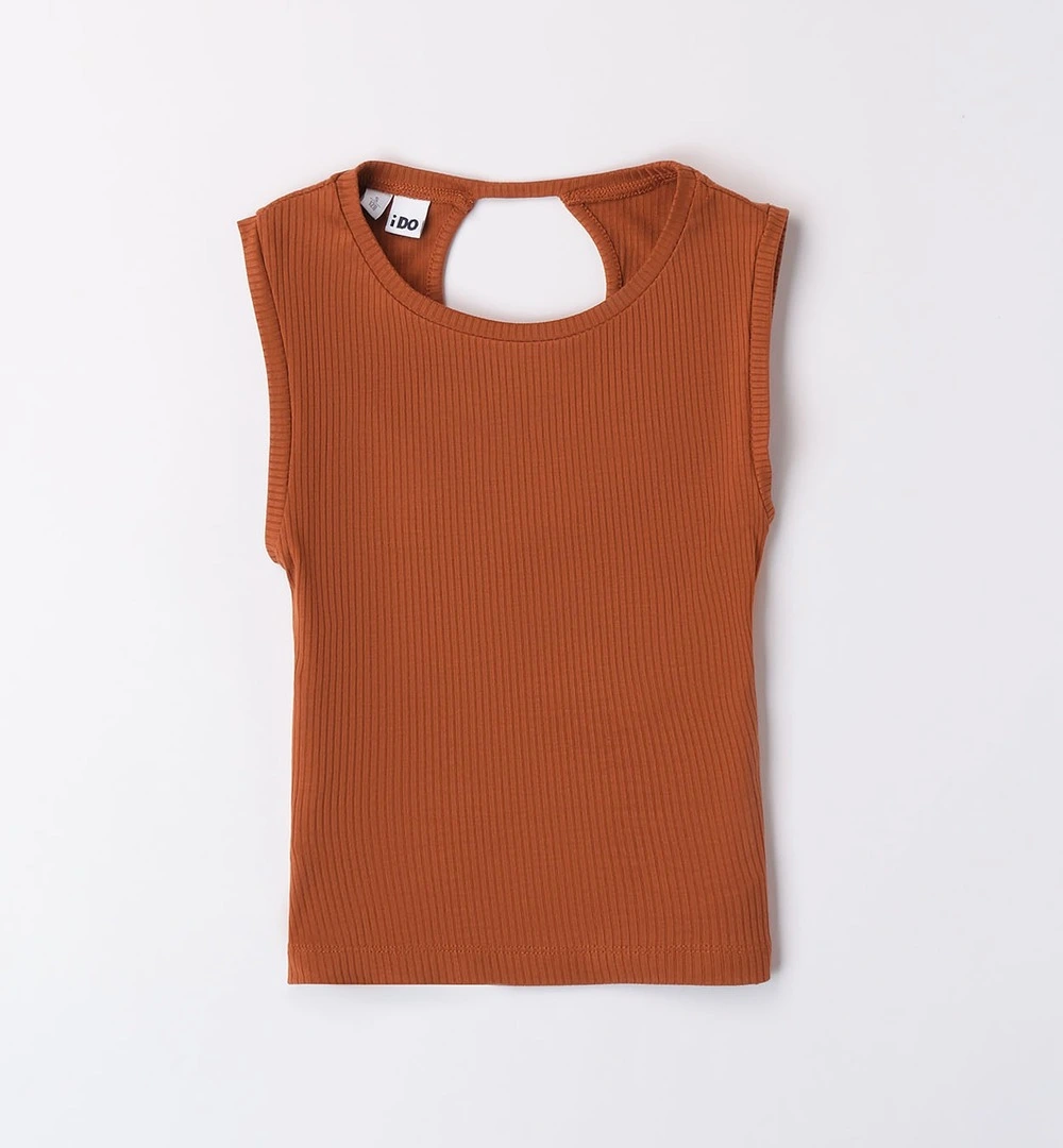 Camiseta canalé chica espalda abierta 5 Camiseta canalé chica espalda abierta