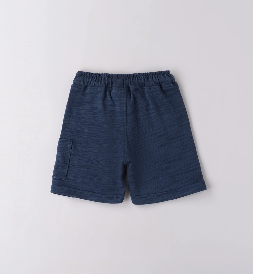 Pantalón corto niño algodón iDO azul marino 4 Pantalón corto niño algodón iDO