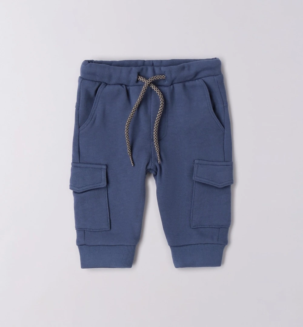 Conjunto bebé niño Minibanda con camiseta estampada y pantalón azul 6 Conjunto bebé niño Minibanda