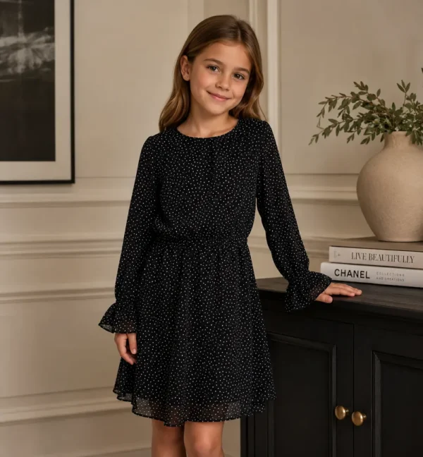 Vestido de gasa chica